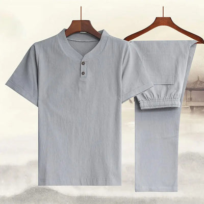 https://ae01.alicdn.com/kf/Sb69392531cbc4858a163de1b66c84782i/1-Set-Cool-Beach-Outfit-Simple-Men-Top-Pants-Short-Sleeve-Chinese-Style-Mid-Rise-Outfit.jpg