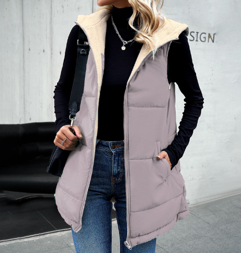 Chaqueta acolchada elegante