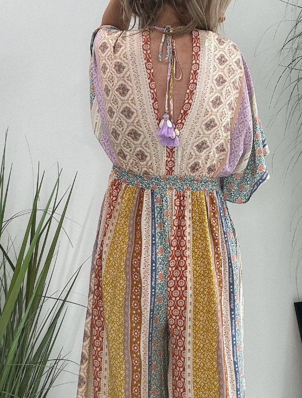 Mono de Mujer Pantalón Ancho