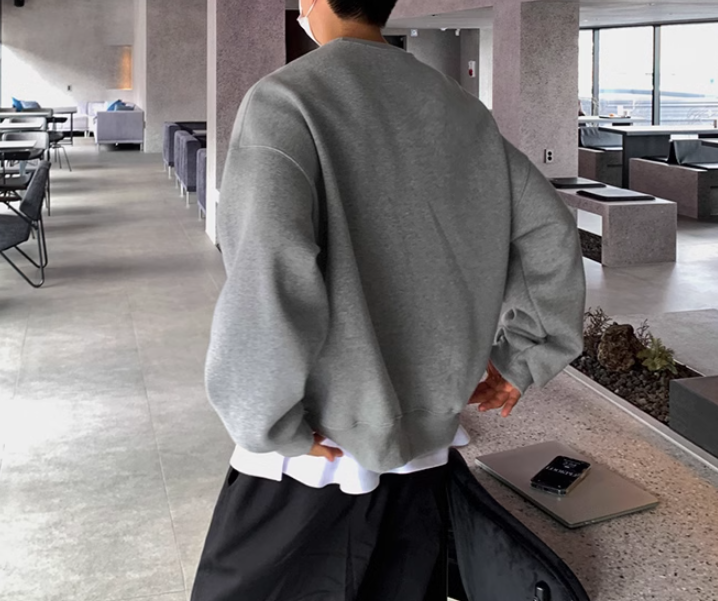 Sudadera oversize hombre
