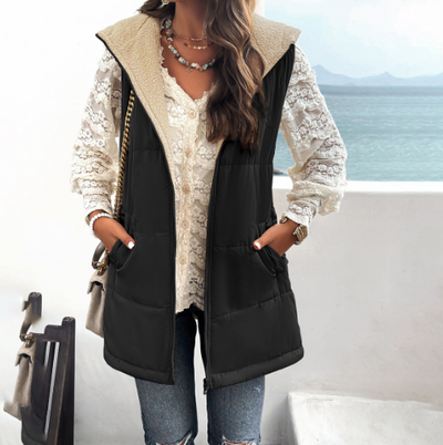 Chaqueta acolchada elegante