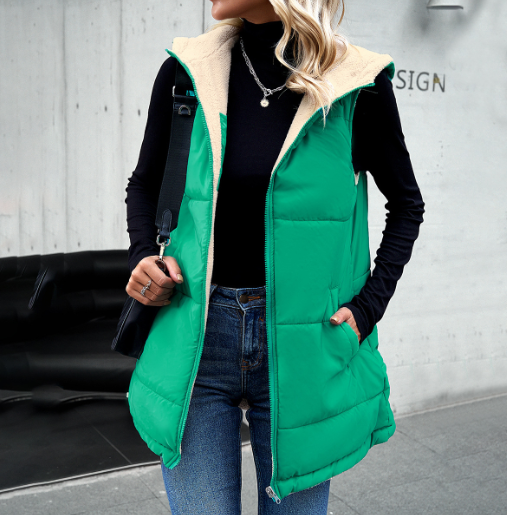 Chaqueta acolchada elegante