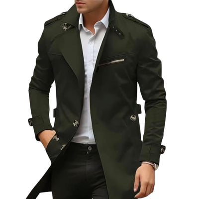 Abrigo Trench Elegante para Hombre
