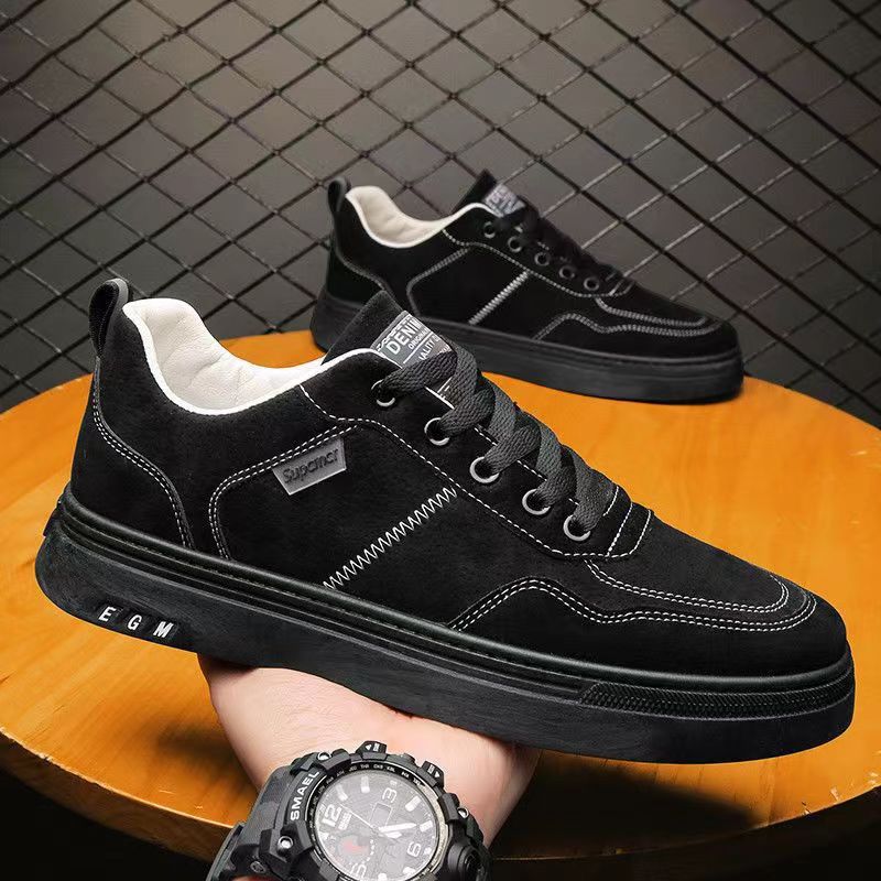Zapatillas denim casual hombre