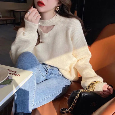 https://ae01.alicdn.com/kf/S102749e5e29446ceb94bf95b6b6ca4bcH/Women-western-knit-sweater-hollowed-out-collarbone-exposed-sweater-temperament-sweater-Korean-women-sweater-pullover-female.jpg