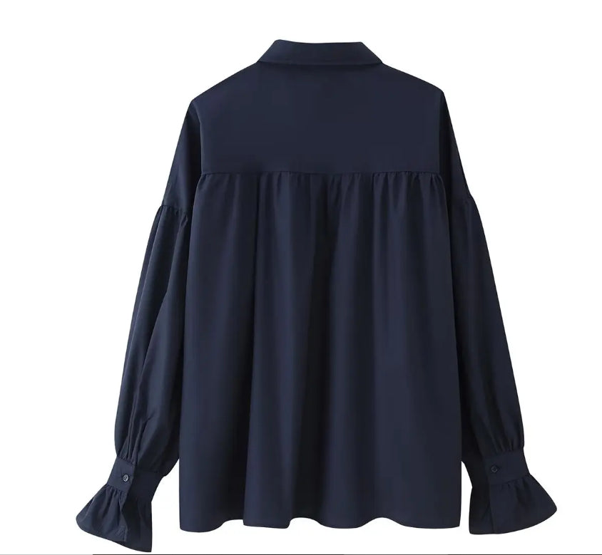 Camisa oversize mujer