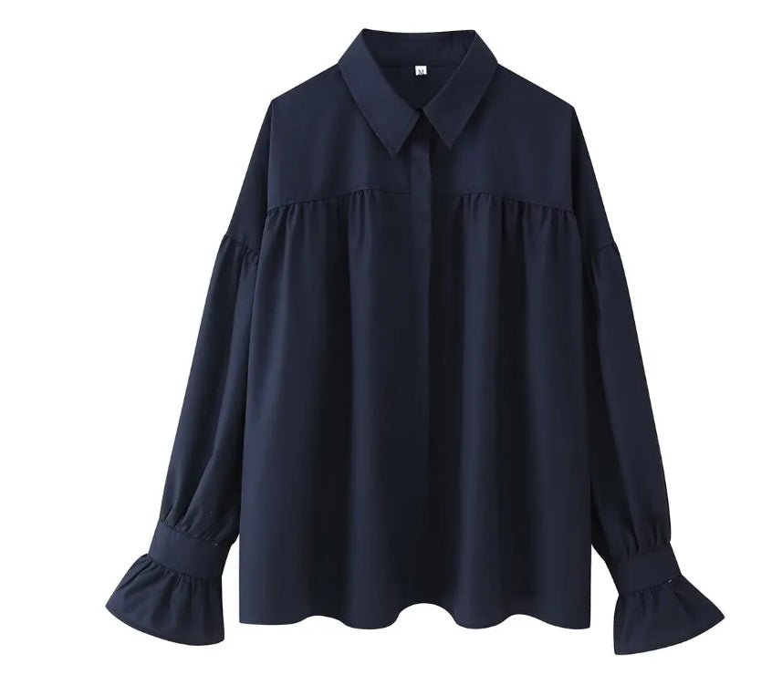 Camisa oversize mujer