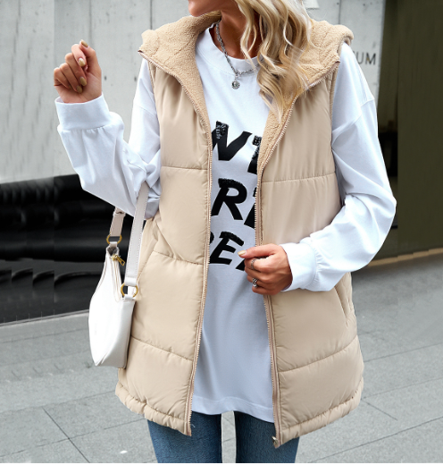 Chaqueta acolchada elegante